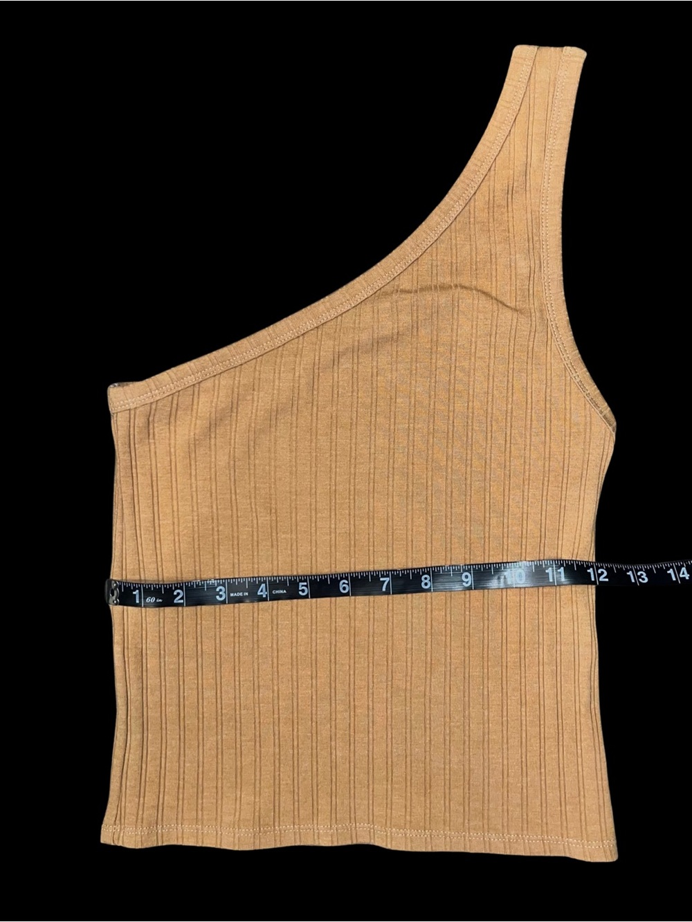 American Eagle One Shoulder Ribbed Top - Picture 5 of 5